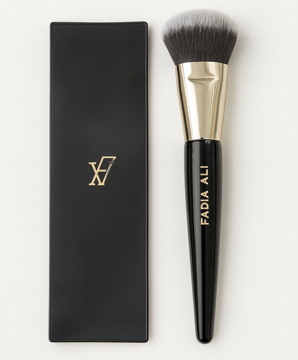 FADIA ALI Luxury Foundation Brush for building coverage with liquid or cream to powder foundation application