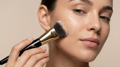 FADIA ALI Luxury Foundation Brush for building coverage with liquid or cream to powder foundation application